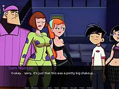 Danny Phantom和Amity的哥特式性爱