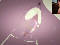 成熟的熟女在露骨的Hentai动画中享受未割的大鸡巴