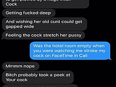 Cheating wife's naughty night out leads to a steamy encounter