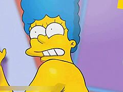家庭主妇Marge体验强烈的快感,当她接受热精液在她的屁股里,并在各种方向喷射时。这个未经审查的动漫以成熟的角色为特色,有大屁股和大奶子